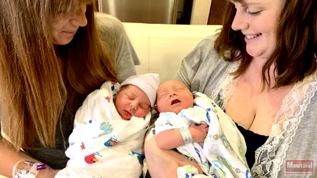 Caz inedit la o maternitate din Botoşani! Mamă și fiică au născut aproape în același timp