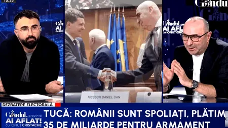 România contra Trump și a partenerului strategic. Marius Tucă: Nicușor și Bolojan merg pe contrasens într-o căruță trasă de doi ponei