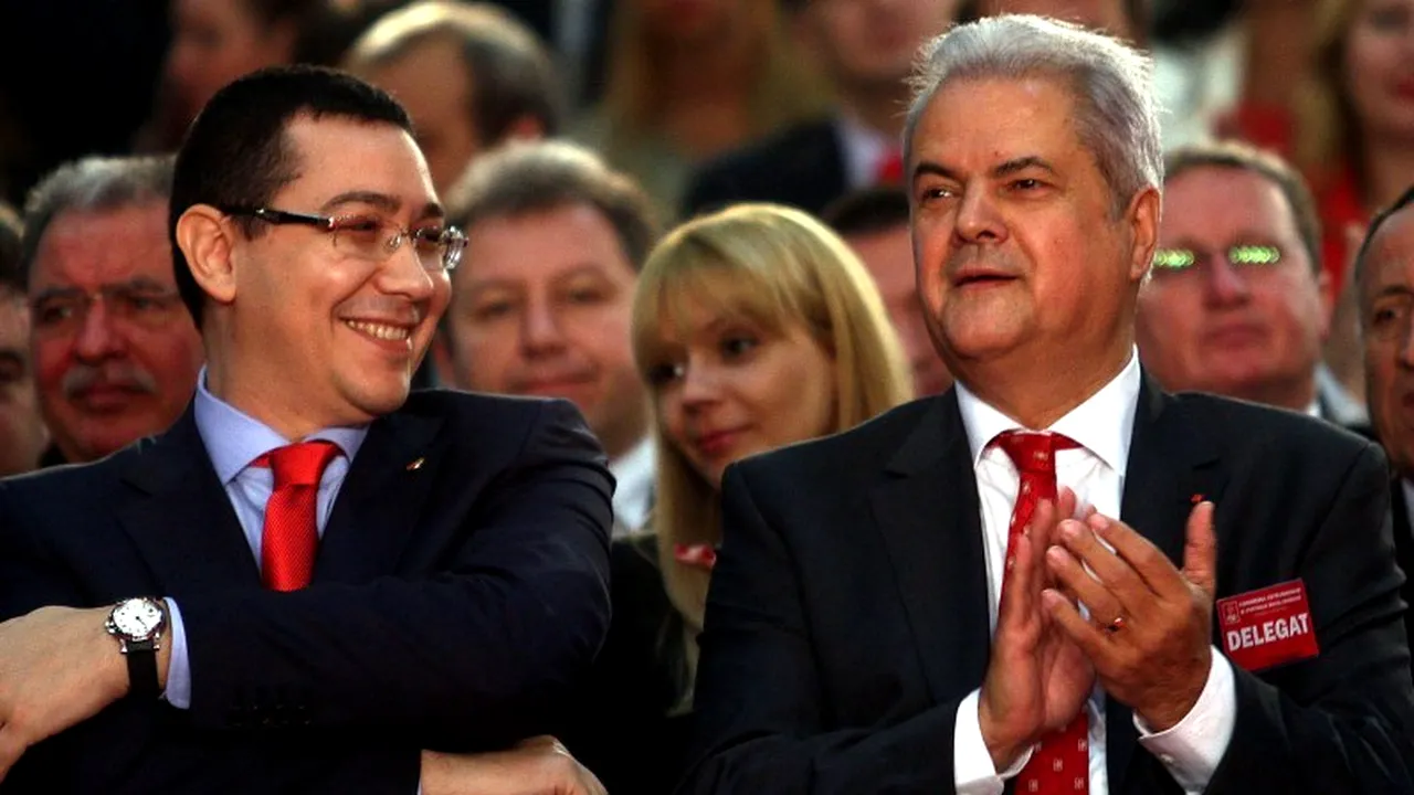 Ponta și-a instalat biroul din Palatul Victoria în fostul cabinet al lui Adrian Năstase