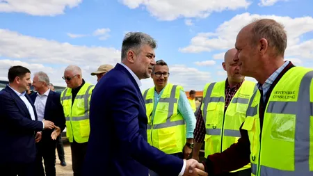 Marcel Ciolacu, de pe șantierul autostrăzii Moldova: Am transformat MOLDOVA în regiunea cu cele mai mari investiții publice în infrastructură