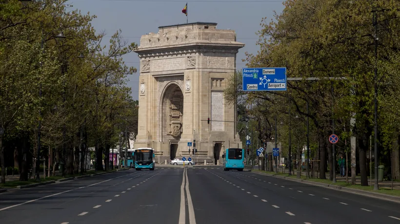 1 DECEMBRIE. Trafic rutier restricţionat, luni şi marţi, în Capitală pentru desfăşurarea repetiţiei şi a ceremoniei oficiale dedicate Zilei Naţionale a României