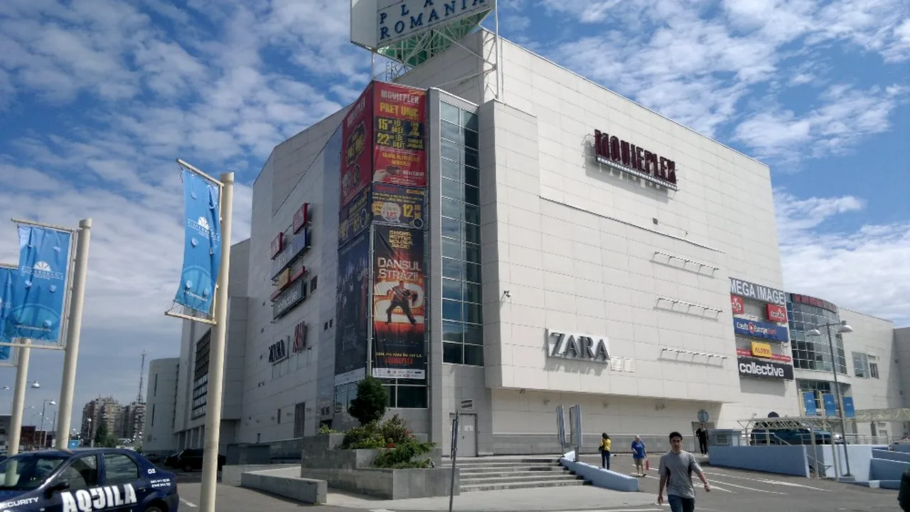 O parte din mall-ul Plaza România, transformat în birouri