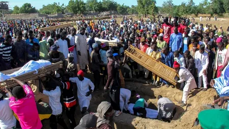 Atac terorist în Nigeria. Cel puţin 110 morți