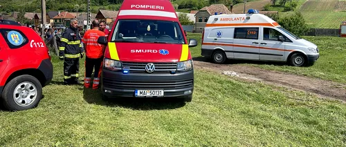 Tragedie într-o localitate din <i class='ep-highlight'>Sibiu</i>: Un copil de 7 ani a MURIT, după ce s-a agățat de bena unei autoutilitare și a fost prins sub una dintre roți