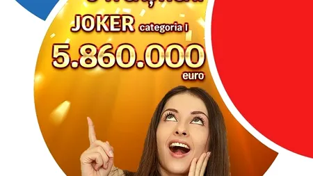 A fost CÂȘTIGAT marele premiu la Joker, în valoare de peste 5,86 milioane de euro. Unde a fost jucat și cât a costat biletul norocos