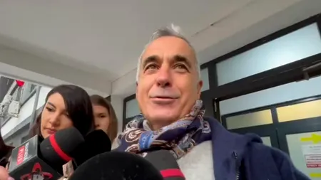 Călin Georgescu a plecat de la poliţie: 