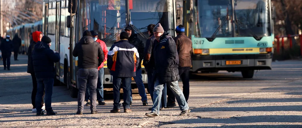 Ce salarii au șoferii de autobuze de la STB care au intrat joi în grevă și au blocat Bucureștiul