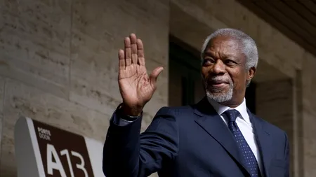 Kofi Annan A MURIT la vârsta de 80 de ani