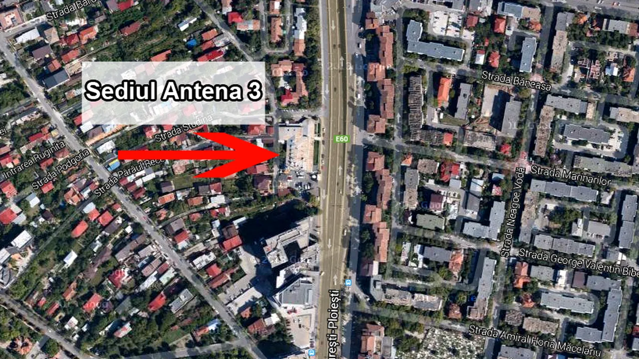 Sechestru pe sediile Antena 3 și Grivco