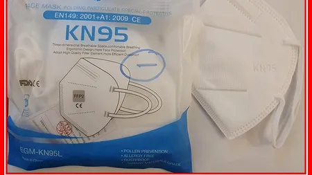 ALERTĂ. Protecția Consumatorului: Măști periculoase se vând în România. „O cantitate excesivă de particule sau de microorganisme poate trece prin măști”