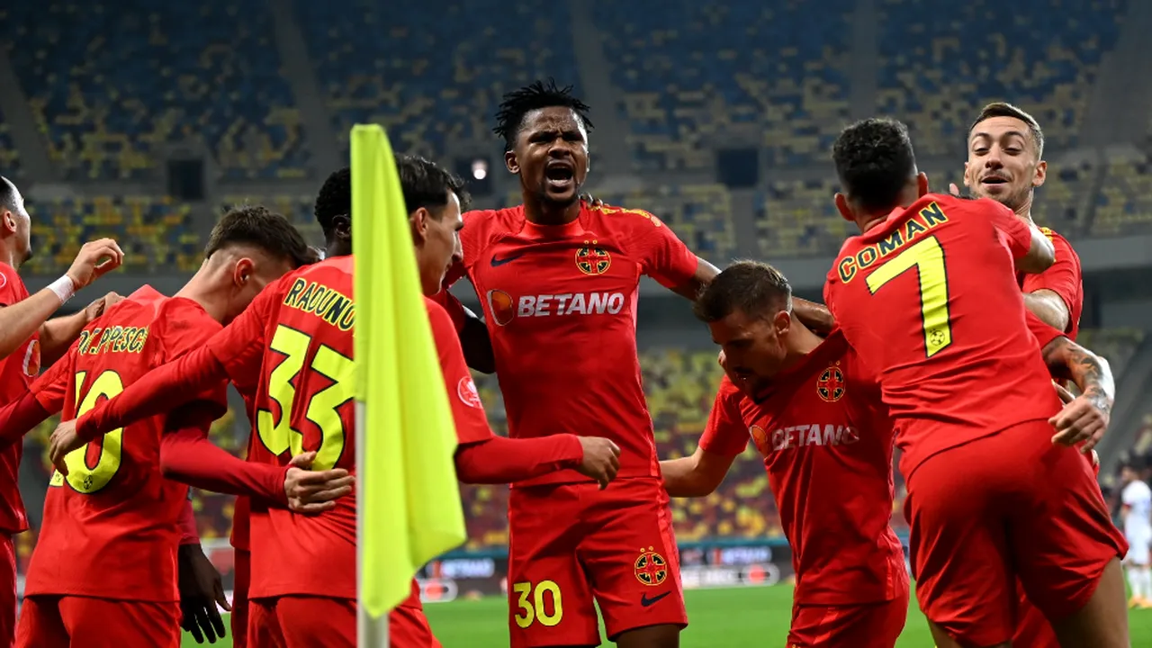 FCSB, victorie CHINUITĂ cu ultima clasată din Superliga! Florinel Coman: 