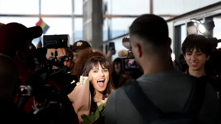 Alexandra Căpitănescu a revenit în România după performanța istorică de la Eurovision 2026: ”Suntem câștigătorii inimilor”