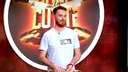 Cine este Valentin Florin Timofte, BUCĂTARUL care a primit cuțitul de aur de la Sorin Bontea și Florin Dumitrescu, în noul sezon „Chefi la cuțite”