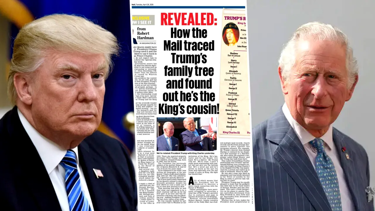 Donald Trump nu-și poate stăpâni entuziasmul. Ziarul Daily Mail a dezvăluit că președintele SUA și Regele Charles sunt veri. Ce strămoș au în comun