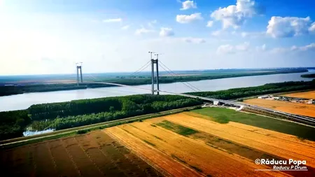 VIDEO | Cum arată cea mai spectaculoasă construcție din România, cu o zi înainte de deschidere. Podul de la Brăila, construit de Webuild, este gata