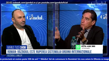 VIDEO | Petre Roman: „Războiul din Ucraina reprezintă ruperea sistemului de relații a ordinii internaționale”