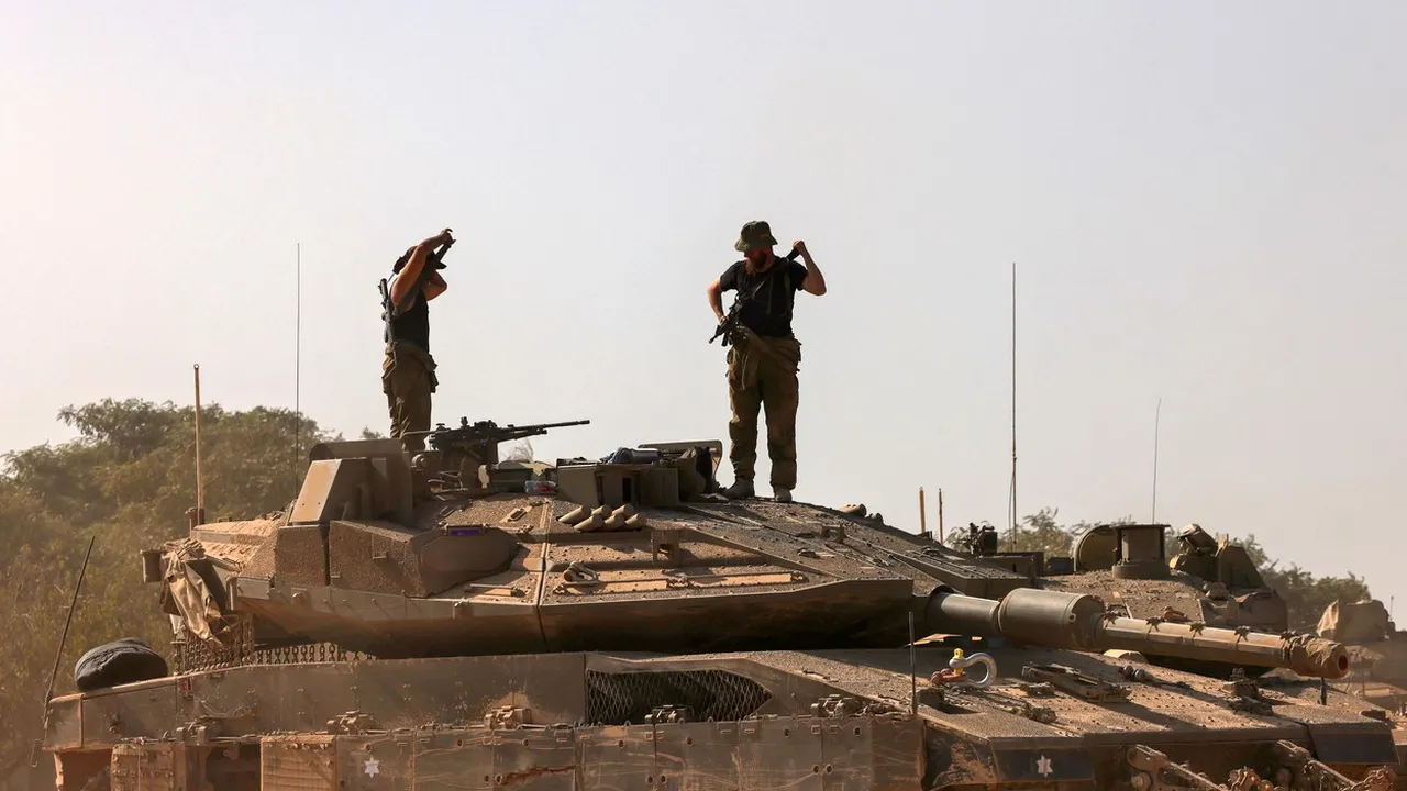 Război ISRAEL-Hamas: Armata israeliană a bombardat un depozit de arme în care ar fi fost ținute rachetele folosite de Hamas în atacul asupra Nahal Oz