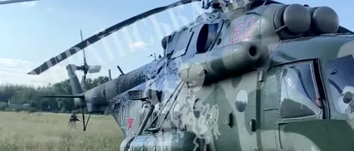 Un pilot rus a DEZERTAT cu tot cu elicopter și a aterizat în Ucraina