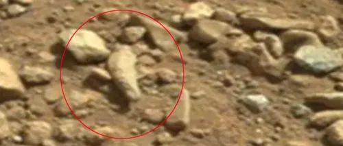 FOTO+VIDEO. Pasionații de OZN-uri susțin că imaginile surprinse de robotul Curiosity ascund dovezi ale existenței vieții pe Marte