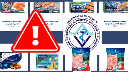 Alertă alimentară europeană, ignorată în România. Somon, creveţi şi fructe de mare infestate cu Listeria sunt în continuare vândute de o firmă românească