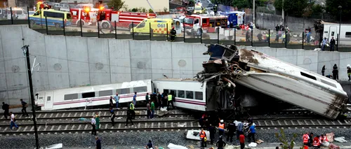 11 persoane puse sub acuzare pentru accidentul de tren din Spania, în care au murit 79 de oameni