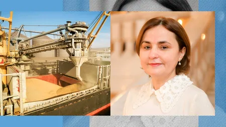 România, rută vitală pentru CEREALELE ucrainene. Situația din Marea Neagră ar fi destul de „albastră”, potrivit ministrului de Externe, Odobescu
