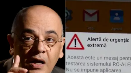 Este sau nu este util sistemul Ro-Alert? Arafat răspunde criticilor: Unii au fost deranjați de mesaje