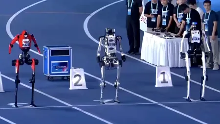 Record inedit la Beijing: un robot chinezesc a doborât recordul mondial al lui Usain Bolt obținut la proba de 100 m la Jocurile de la Beijing