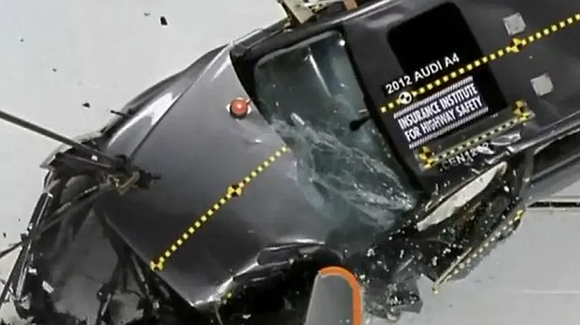 Mașini de lux din 2012 cu rezultate dezastruoase la testele de siguranță. VIDEO