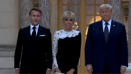 Trump și Macron, la o cină „regală” la Versailles. Președintele SUA a semnat la masă acordul de pace cu Iran, marcând oficial finalul războiului