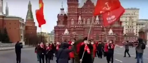 EXCEPȚIA LUI PUTIN. Paradă la 150 de ani de la nașterea lui Lenin, în pofida carantinei din Moscova