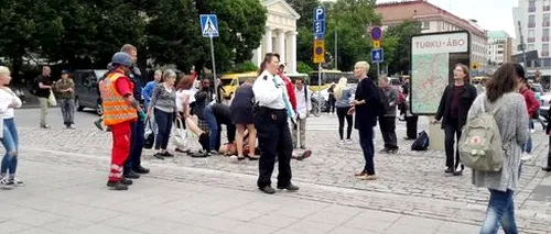 Alertă în Finlanda. Doi morți și șase răniți după ce un bărbat a atacat cu cuțitul trecătorii