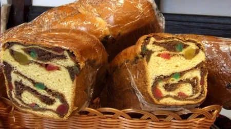 COZONAC CU NUCĂ și cacao DE PAȘTE. REȚETĂ COZONAC DE PAȘTE