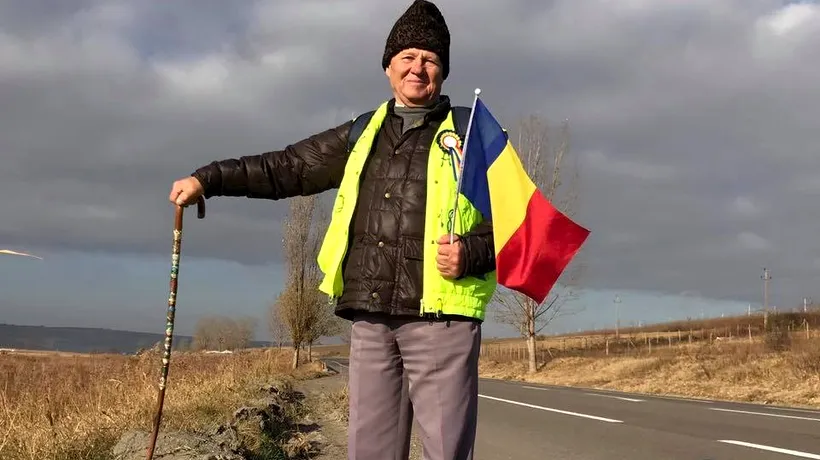 Cum a făcut România cu adevărat mare de #Centenar un bunic de 77 de ani cu suflet de copil, mergând pe jos o lună din Basarabia la Alba Iulia?