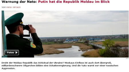 Der Spiegel: Putin a pus ochii pe Republica Moldova