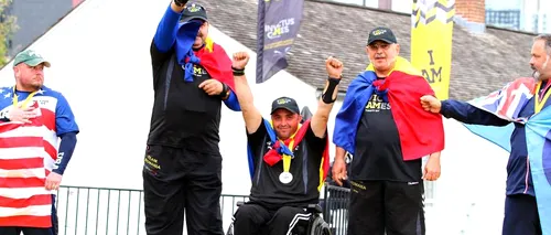 România, medalie de AUR la Jocurile Invictus. Echipa formată din Ionuț Butoi, Dorin Petruț și Nicușor-Augustin Pegulescu a câștigat finala la tir cu arcul