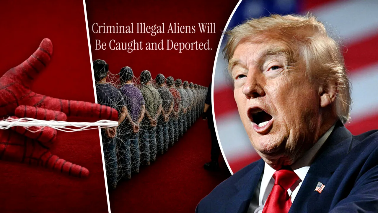 Trump îi compară pe agenții de la Serviciul de Imigrare și Control Vamal cu Spider-Man la prinderea migranților ilegali și a infractorilor