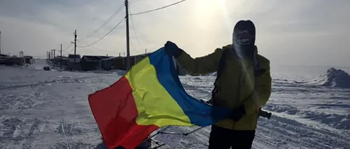 Un român a câștigat cel mai solicitant ultramaraton din lume desfășurat la Polul Nord