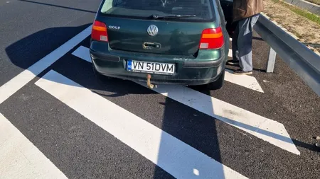 Pericol public pe Autostrada Moldovei. Șofer de 75 de ani circulând pe contrasens aproape 22 kilometri