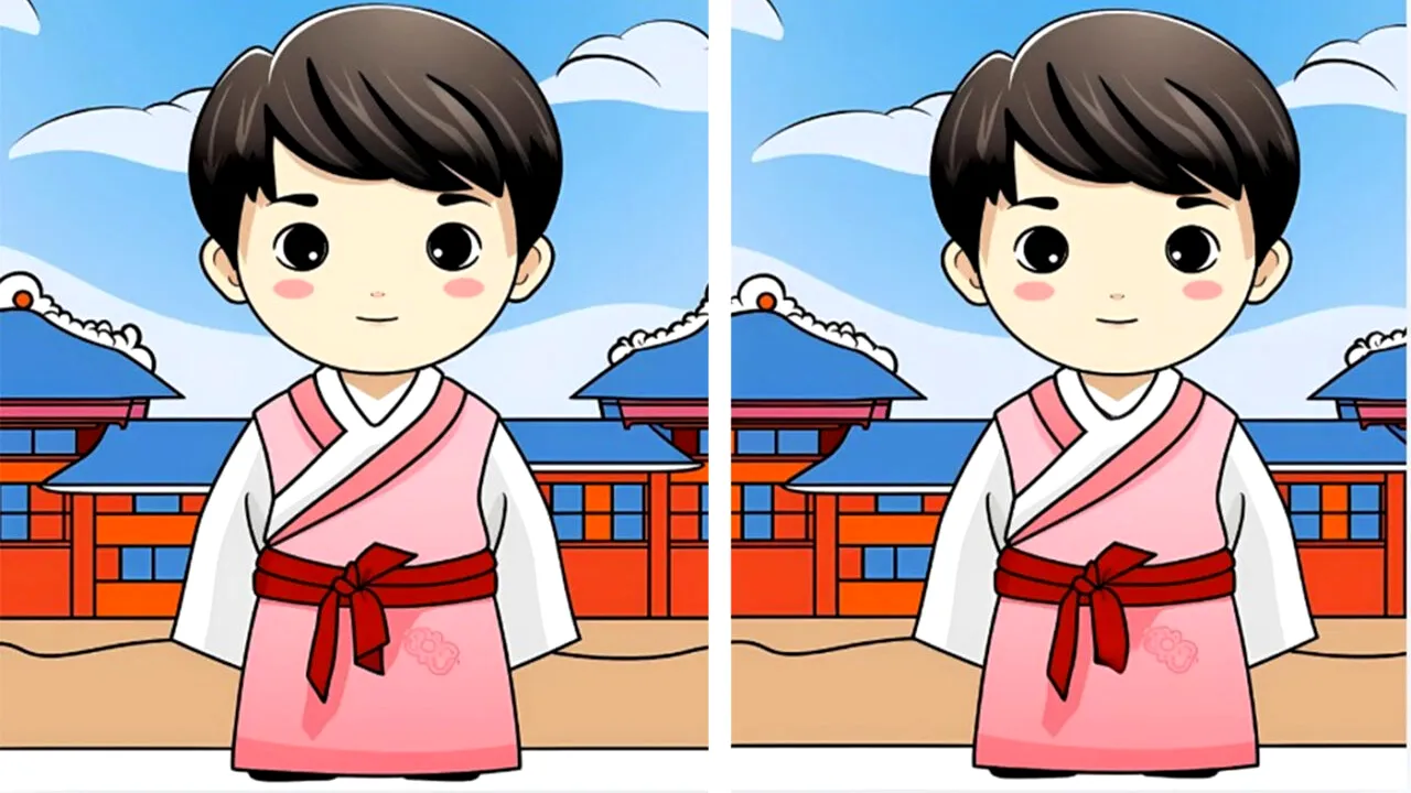 Test de perspicacitate | Găsiți toate cele 3 diferențe între acești doi 