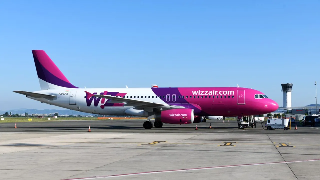 Wizz Air: 40 de AVIOANE vor rămâne la sol până la finalul anului 2026. Care sunt motivele