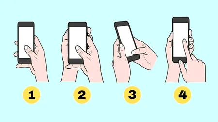 Test psihologic | Tu cum ții TELEFONUL în mână? Răspunde și vei afla cel mai ascuns adevăr despre tine