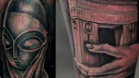 Un olandez și-a tatuat operele lui Brâncuși