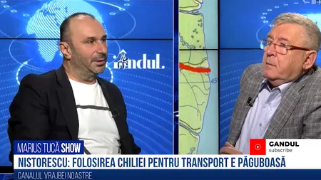 VIDEO | Cornel Nistorescu, jurnalist: „Folosirea brațului Chilia pentru transport este păguboasă”