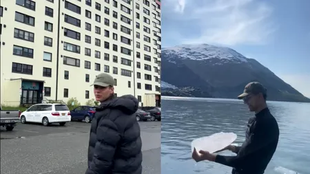 Viața fascinantă a unui tânăr român care trăiește în Alaska, în orașul unde întreaga comunitate locuiește într-un singur bloc