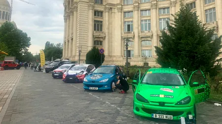 De ziua copilului, cu mașinile de raliuri la Palatul Parlamentului!