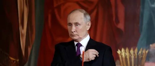 Semnul observat pe gâtul lui Putin la slujba de Paşte naște noi speculații. „Nu arăta prea bine în biserică. S-a mișcat greu”