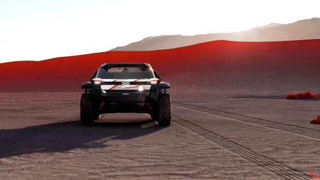 Dacia Sandrider va concura în Raliul Dakar din 2025. Conceptul Manifesto a fost sursa de inspirație