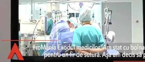 #roMânia EXODUL medicilor și sănătatea BOLNAVĂ a unui popor. Am stat TREI ORE așteptând un fir de sutură