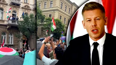 Mii de oameni au protestat la Budapesta. Manifestanții i-au cerut demisia lui Péter Magyar din cauza Pactului UE privind migrația